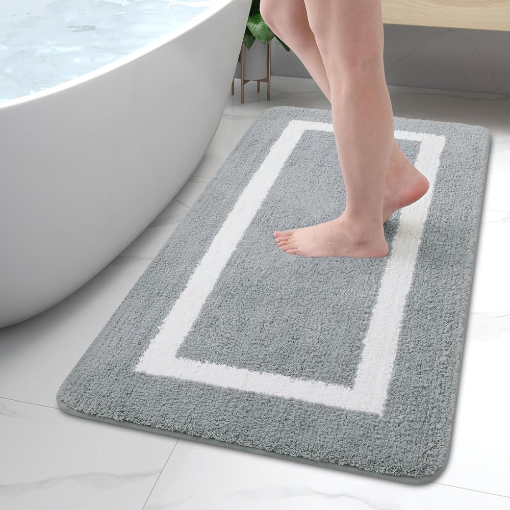 BowLift | Modern Border Anti-Slip Bath Mat