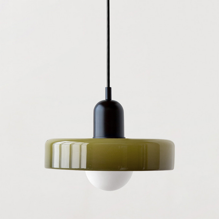 Bauhaus Colorful Glass Pendant Lamp - Modern Design Lamp for Living Room and Dining Room | Bowlift