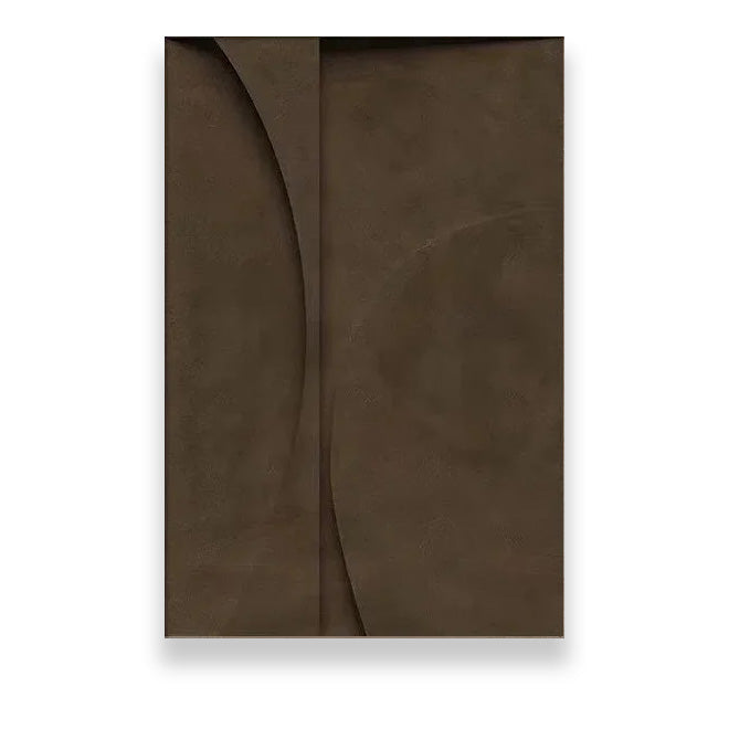 Modern Minimalist Flat Geometric Lines Wall Art Fine Art Canvas Prints Retro Brown Abstract Pictures For Living Room Contemporary Interior Decor | Bowlift
