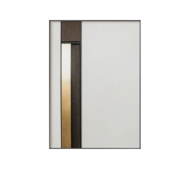 Modern Abstract Architectural Aesthetics Wall Art Fine Art Canvas Prints Minimalist Futurist Pictures For Modern Loft Apartment Living Room Decor | Bowlift