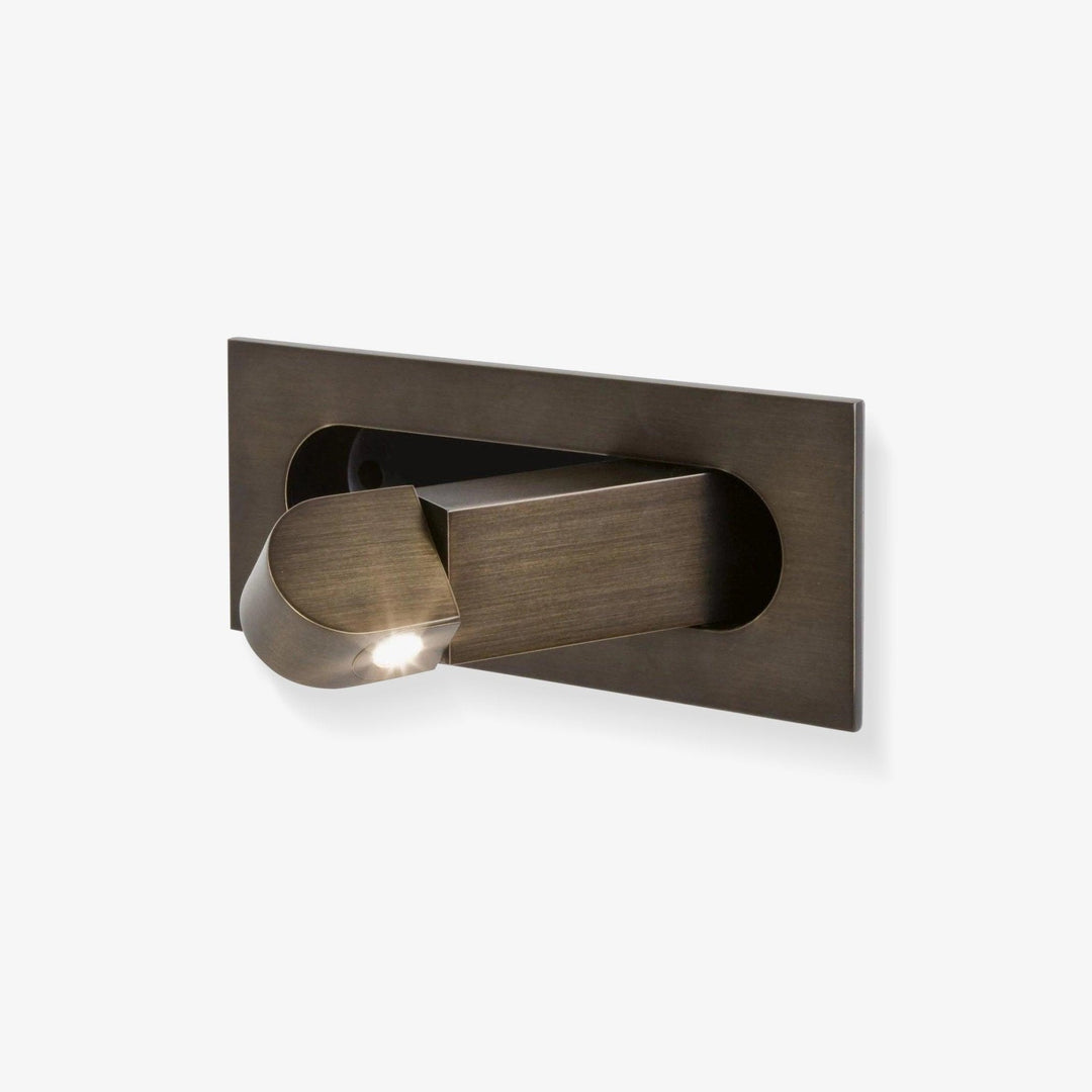 BowLift | LED Bedside Lamp LUMEVIA | 3 Light Colors | Aluminum Alloy | Ø19 cm x H8 cm | With Push Button