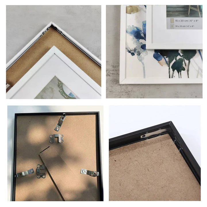 Modern Metal Picture Frames 13x18 15x20 A4 21x30 30x40cm 40x50cm 50x70 Frames For Canvas Prints With Plexiglass | Bowlift