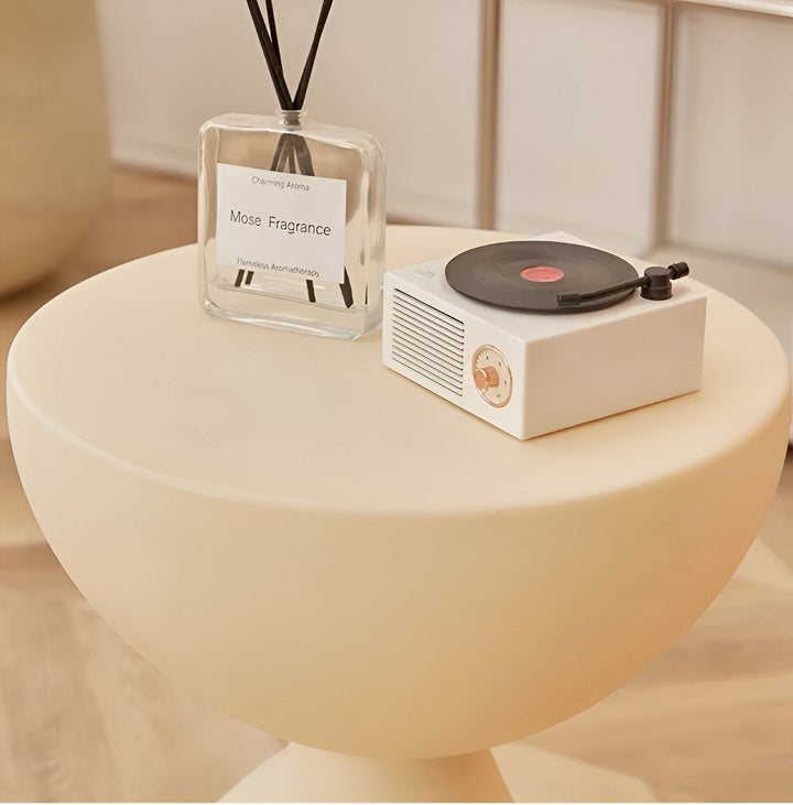 BowLift | Modern Round Plastic Side Table