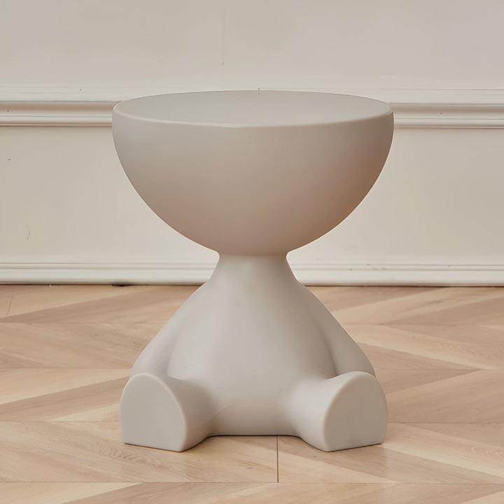 BowLift | Modern Round Plastic Side Table