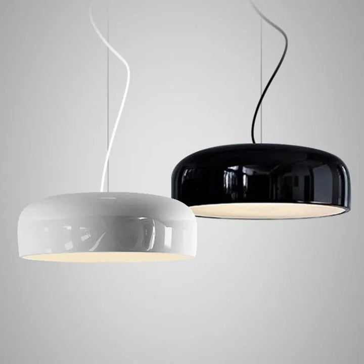 Modern drop-shaped pendant light, designer LED hanging lamp for dining room & kitchen | Bowlift