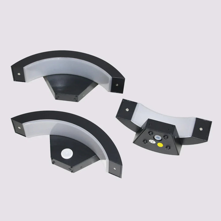 LED wall light with motion sensor - weatherproof body induction light, energy-saving, ideal for outdoor use and security | Bowlift