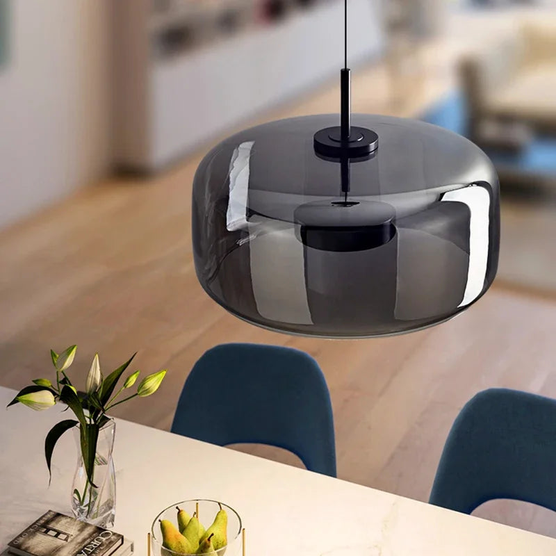 BowLift | Designer hanging lamp made of glass