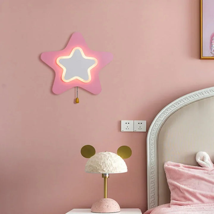 BowLift | Soft LED Wall Lamp in the Shape of a Star for Toddlers