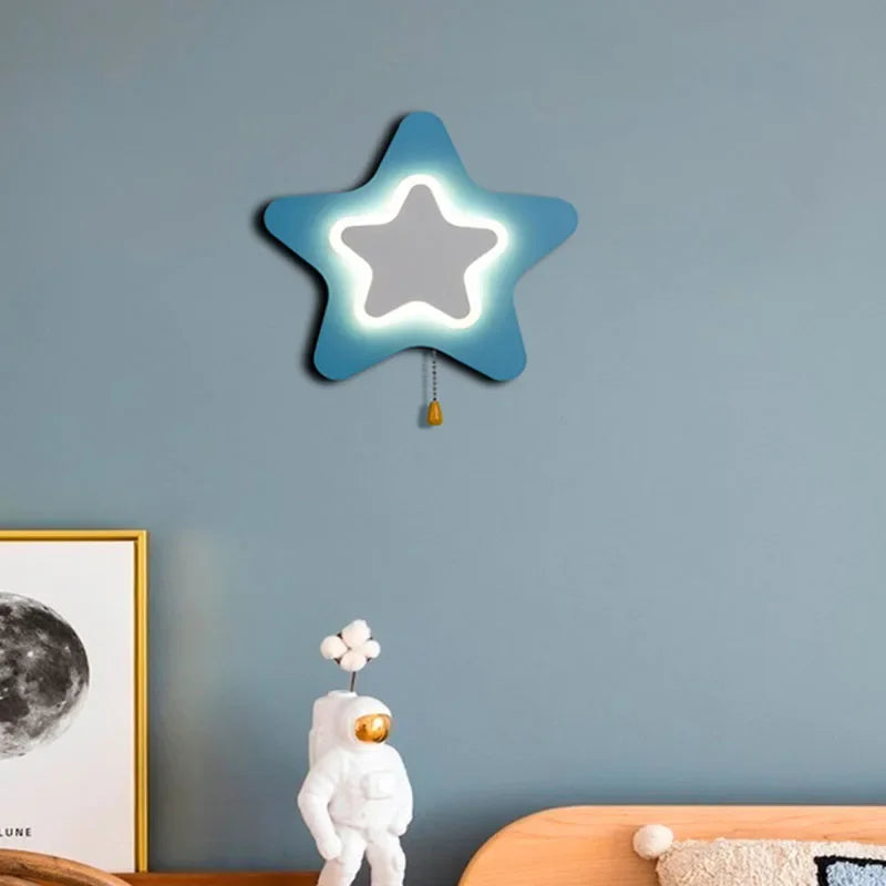 BowLift | Soft LED Wall Lamp in the Shape of a Star for Toddlers
