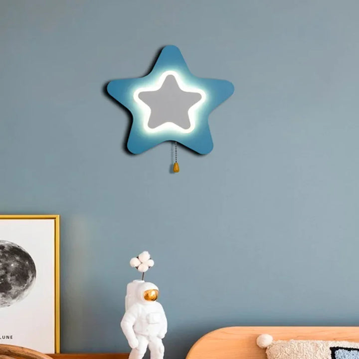 BowLift | Soft LED Wall Lamp in the Shape of a Star for Toddlers