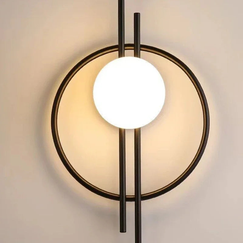 Modern LED Wall Lamp with Sphere Glass - Stylish Wall Light for Bedroom & Living Room | Bowlift