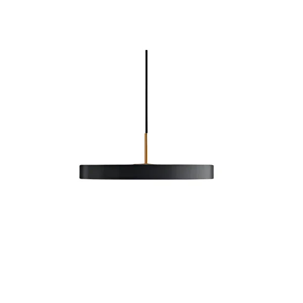 NordLumen Wooden Pendant Light Bowlift