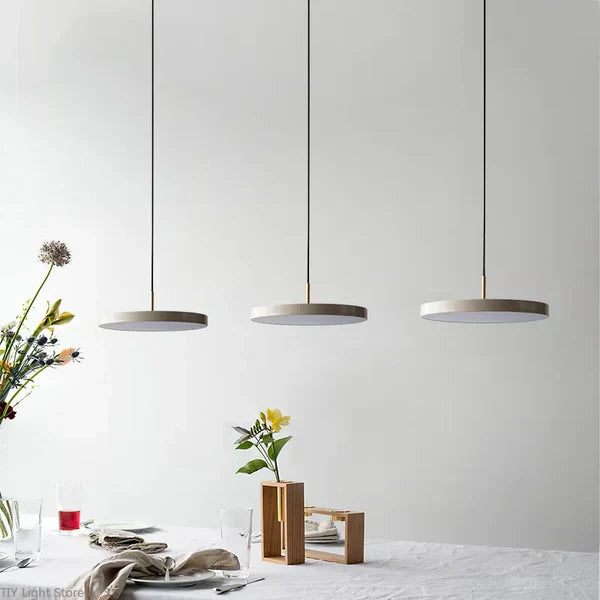 NordLumen Wooden Pendant Light Bowlift