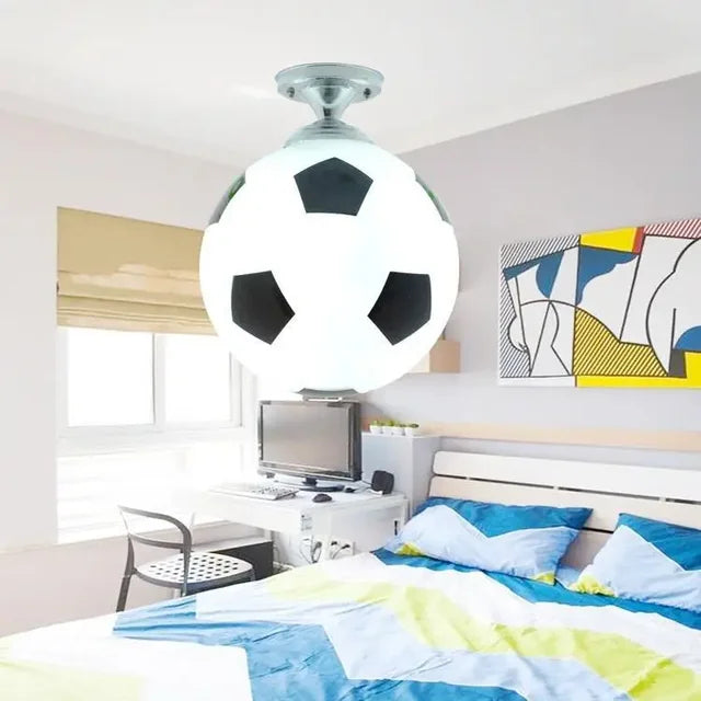 LED ceiling light in ball design - children's room lamp with glass ball | Bowlift