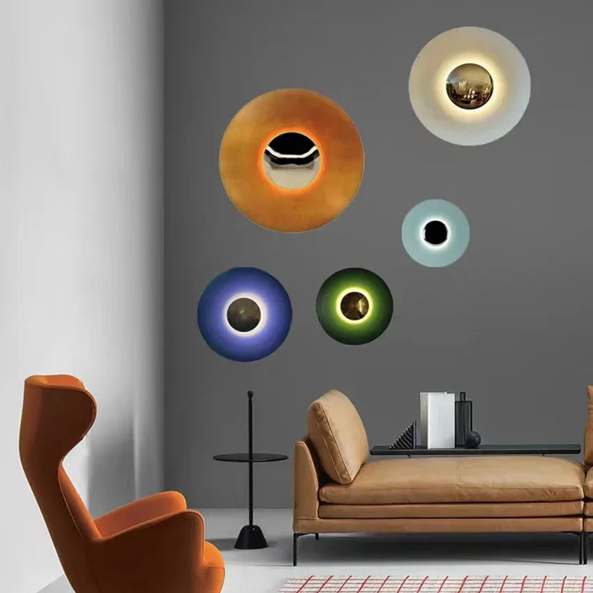 BowLift | ColorBurst – Modern Round LED Lamp with Adjustable Lighting & Multiple Colours