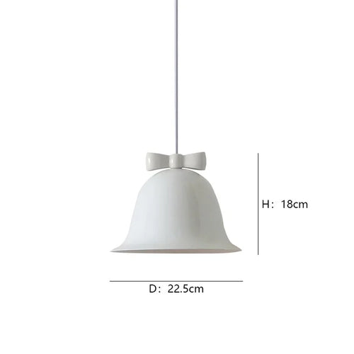 ElegantBow – Modern Bow LED Pendant Lamp for Atmospheric Lighting Bowlift