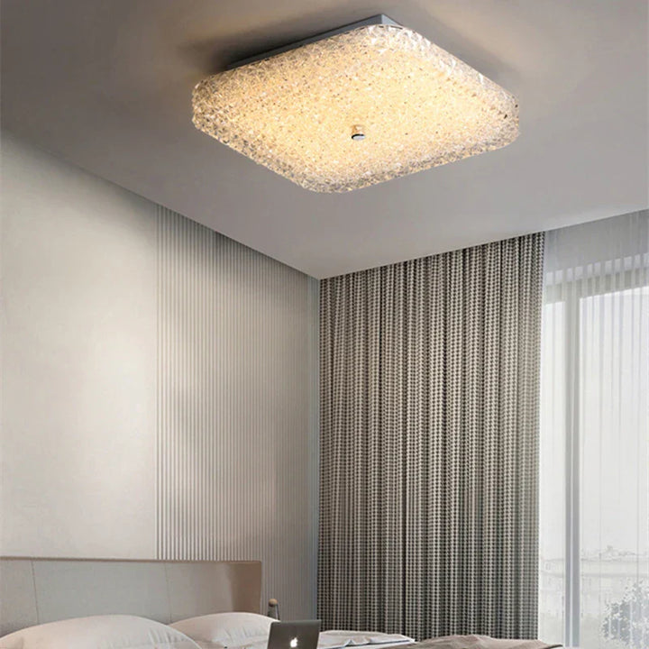 Elegant LED Chandelier – Modern Ceiling Light with Crystal for Living Room and Bedroom | Bowlift