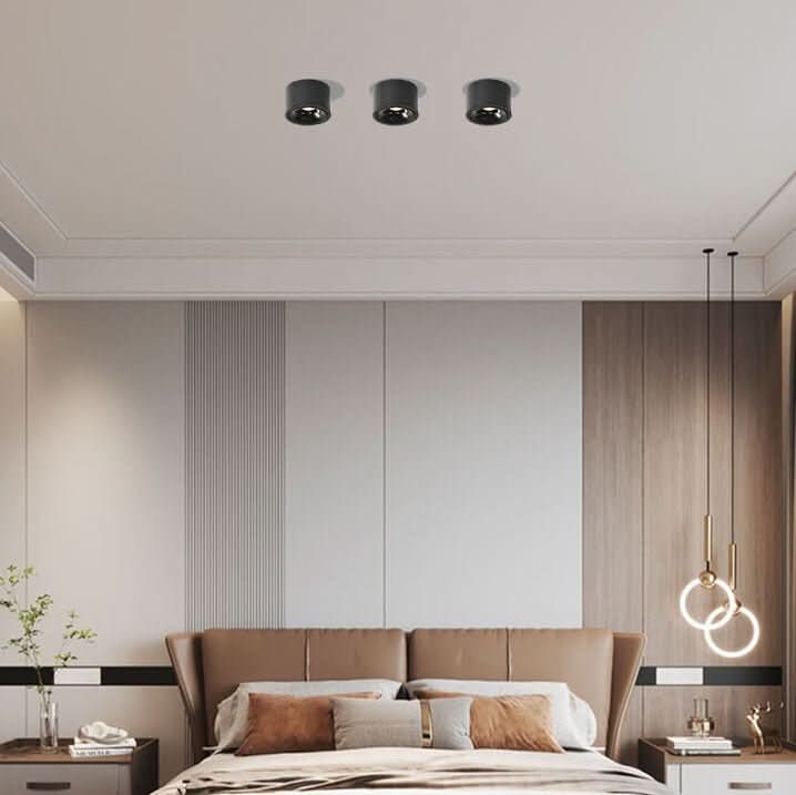 BowLift | Minimalist ceiling light with adjustable light spot