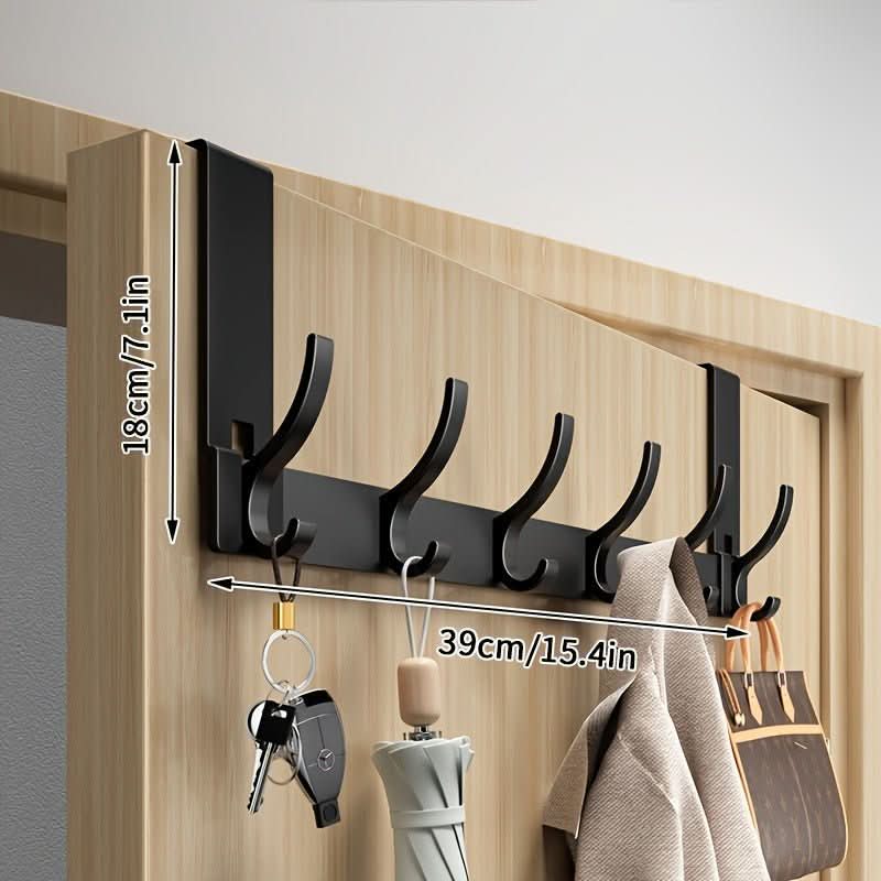 BowLift | de-Deur Haak - Modern aluminium door hooks for stylish & space-saving storage