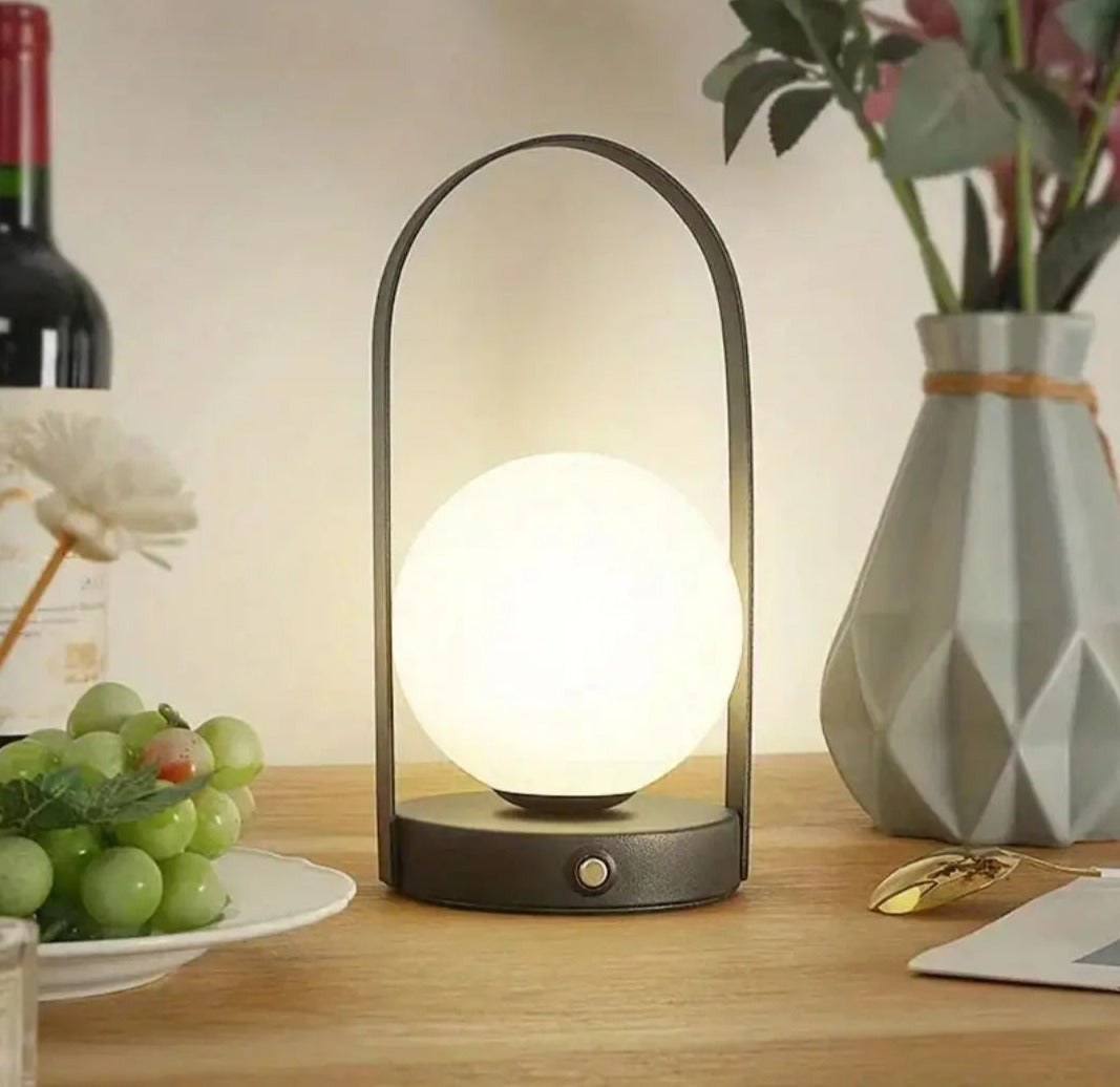 BowLift | Stylish Portable LED Table Lamp with Touch Control and Rechargeable Battery