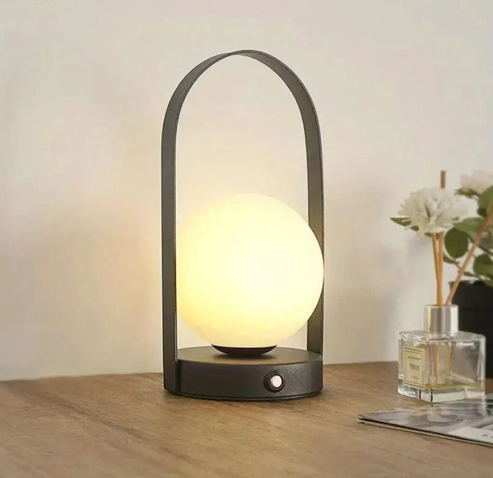 BowLift | Stylish Portable LED Table Lamp with Touch Control and Rechargeable Battery