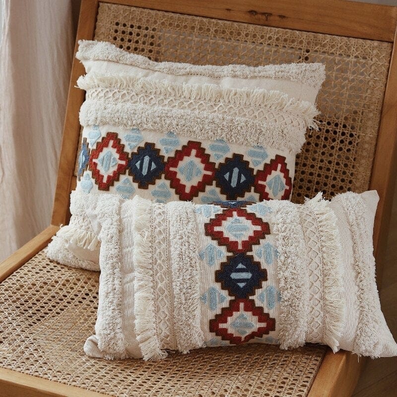 Morocco Tufting Ivory Cushion Cover Bowlift