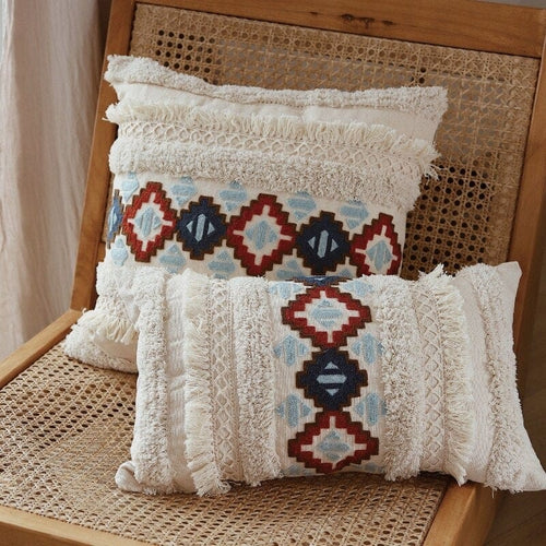 Morocco Tufting Ivory Cushion Cover Bowlift