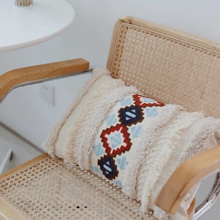 Morocco Tufting Ivory Cushion Cover Bowlift