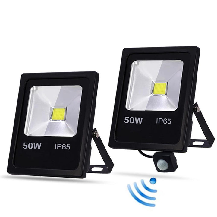 BowLift | Motion Sensor LED Flood Light 10W 30W 50W 220V Floodlights searching lamp IP65 Reflector Outdoor lighting led exterior SpotLight