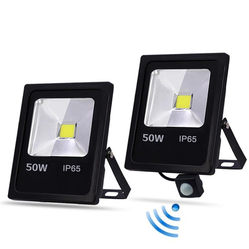 BowLift | Motion Sensor LED Flood Light 10W 30W 50W 220V Floodlights searching lamp IP65 Reflector Outdoor lighting led exterior SpotLight