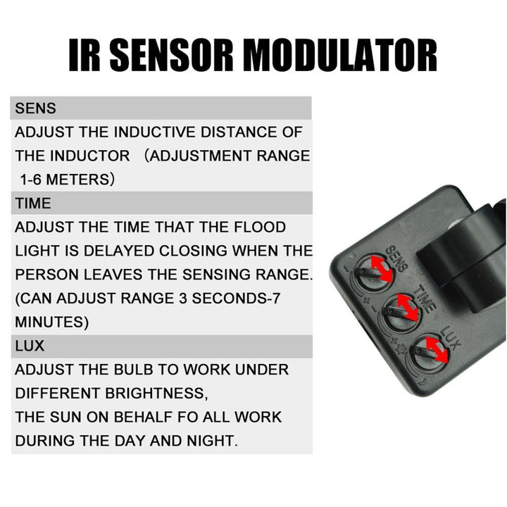 BowLift | Motion Sensor LED Flood Light 10W 30W 50W 220V Floodlights searching lamp IP65 Reflector Outdoor lighting led exterior SpotLight