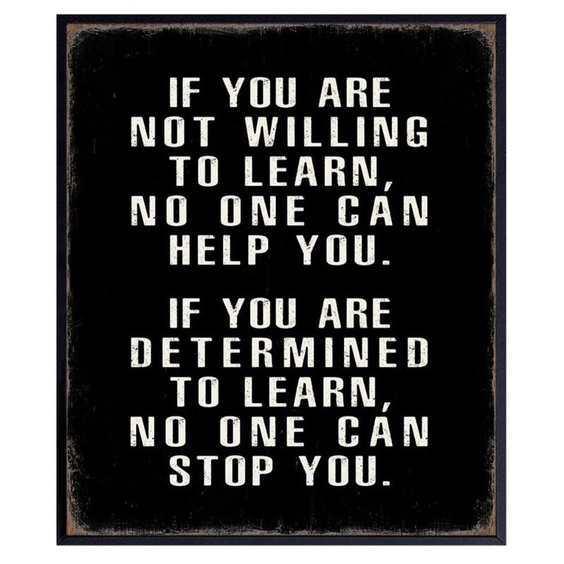 Wall Art & Decor Motivational Poster | Bowlift