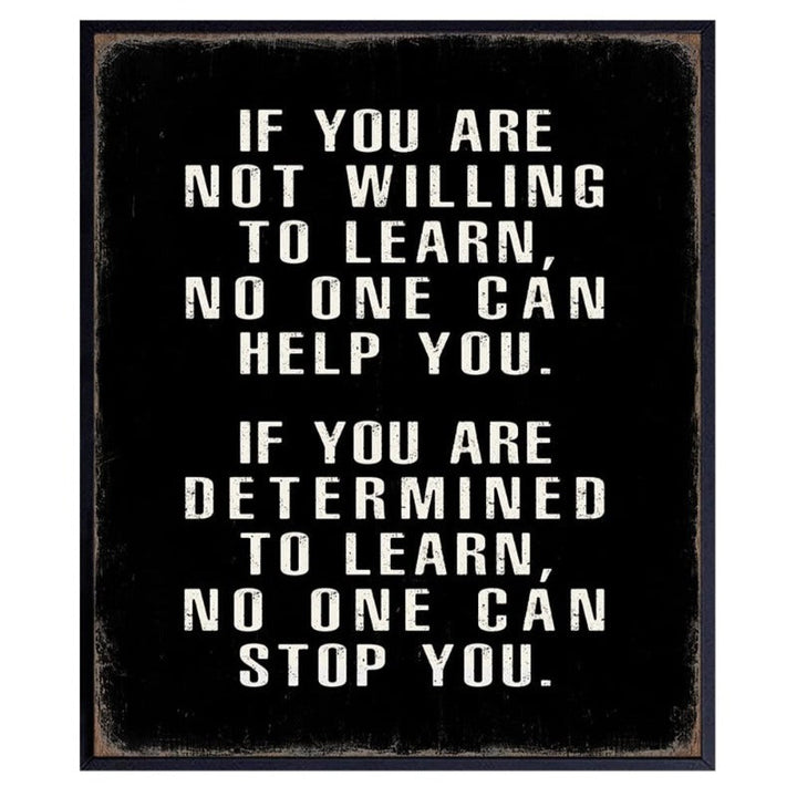 Wall Art & Decor Motivational Poster | Bowlift