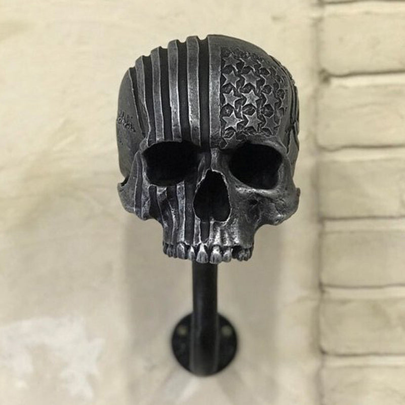 Skull Motorcycle Helmet Holder | Bowlift