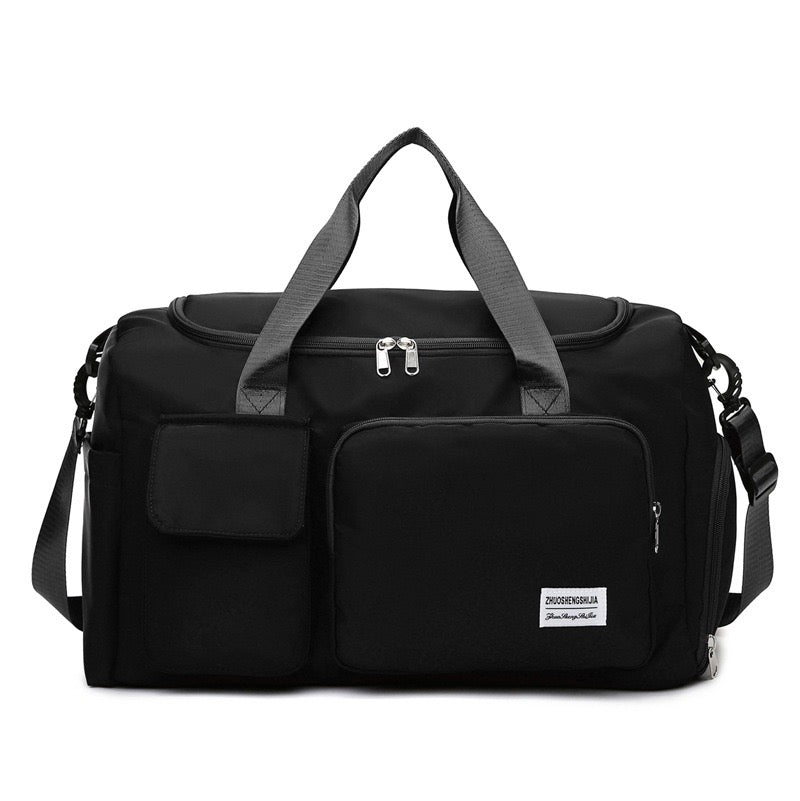 BowLift | Traventix Travel Bag with Multiple Compartments | Waterproof & Lightweight | Sports, Fitness & Weekend Bag for Men & Women