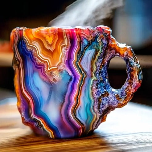 BowLift | CrystalBrew Coffee Mugs | Elegant mineral crystal mugs for a unique coffee experience