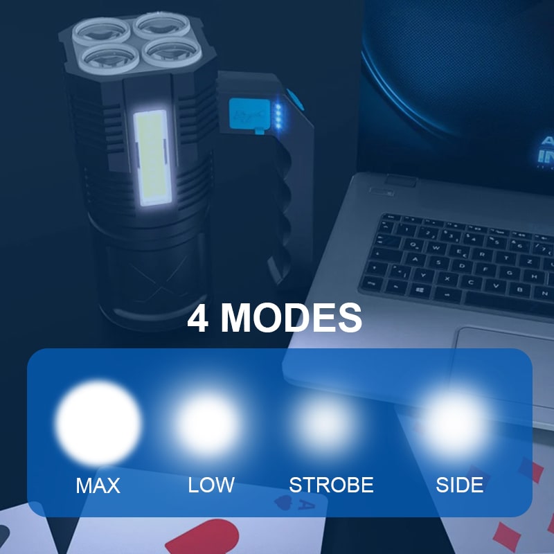 BowLift | Multifunctional Glare Flashlight