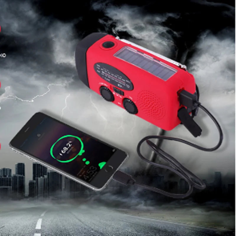 BowLift | Reliable emergency radio – LED flashlight and power bank in one