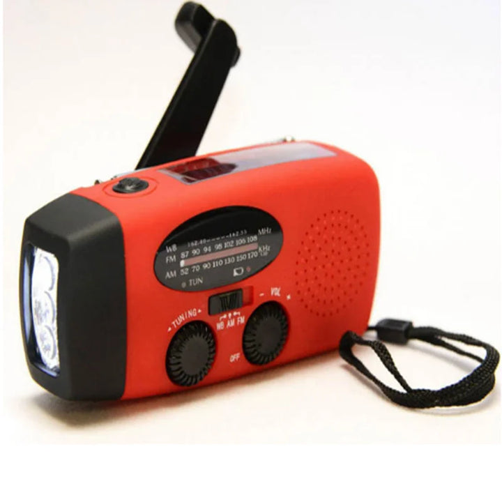 BowLift | Reliable emergency radio – LED flashlight and power bank in one