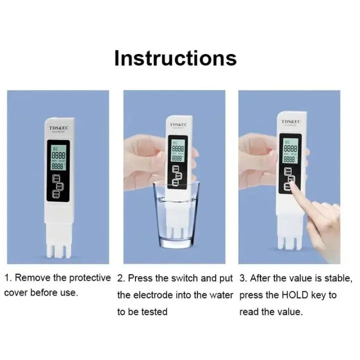 BowLift | Multifunctional Digital Water Quality Testing Device