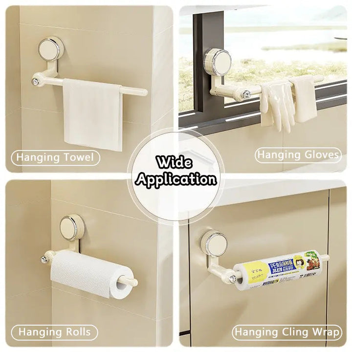 BowLift | Multifunctional Hanging Rod with Suction Cup – Redatable Design
