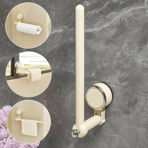 BowLift | Multifunctional Hanging Rod with Suction Cup – Redatable Design