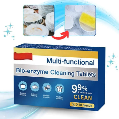 BowLift | Deep Cleaning Tabs with Bio-Enzyme – For Clothing, Shoes & More