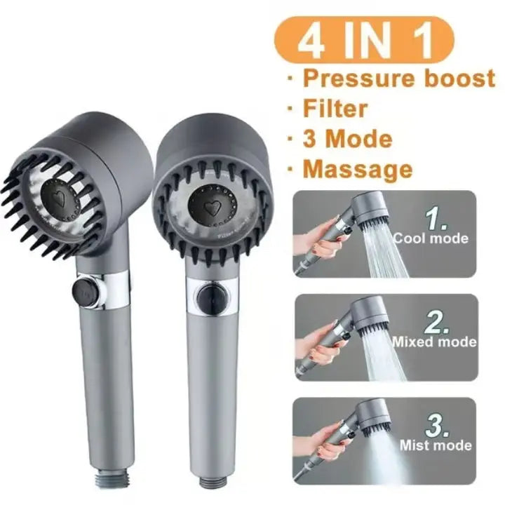 BowLift | Multifunctional Hydro-Therapy Massage Showerhead