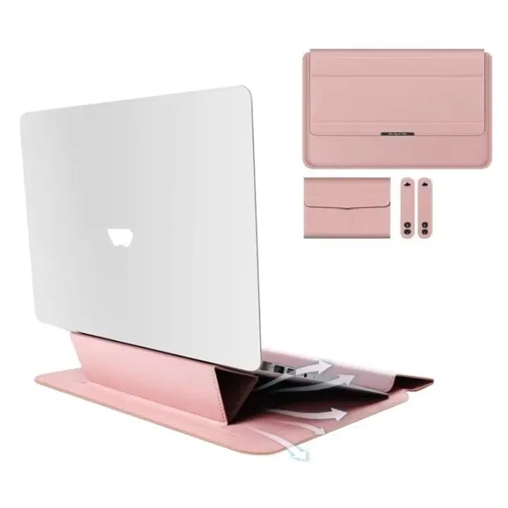 BowLift | Multifunctional Waterproof Laptop PRedection Sleeve – PU Leather Sleeve