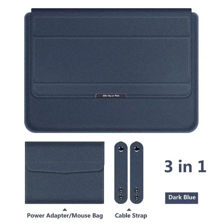 BowLift | Multifunctional Waterproof Laptop PRedection Sleeve – PU Leather Sleeve