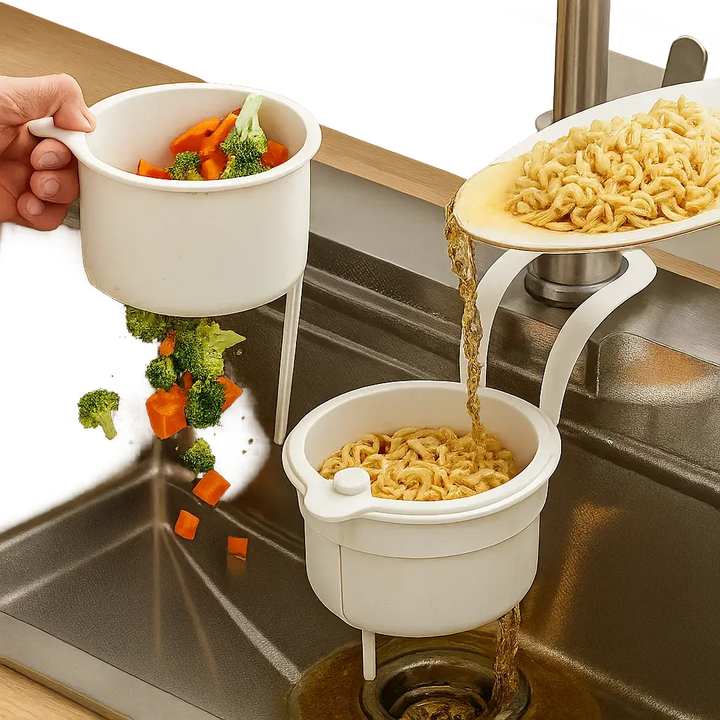 BowLift | Draining basket for hanging – Clean pouring without spilling