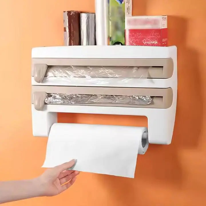 BowLift | Multifunctional Film Holder – Space-saving, drill-free, wall-mounted