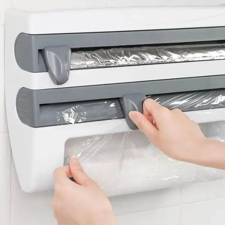 BowLift | Multifunctional Film Holder – Space-saving, drill-free, wall-mounted