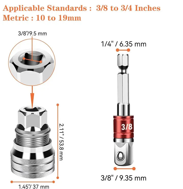 BowLift | Multifunctional Universal Key – For various screws and nuts